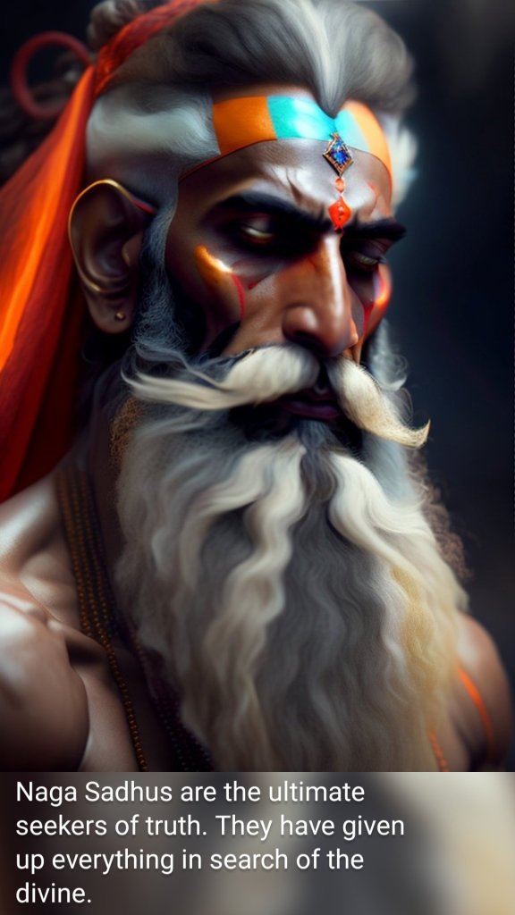Naga Sadhus are the ultimate seekers of truth. They have given up everything in search of the divine.