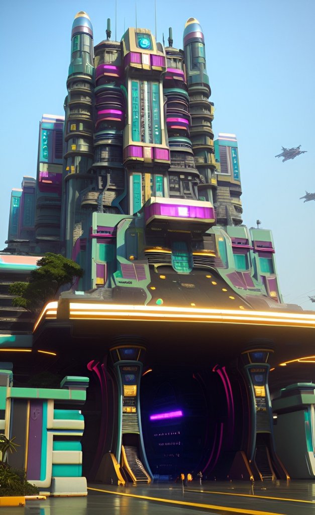 Futuristic hindu temple chennai