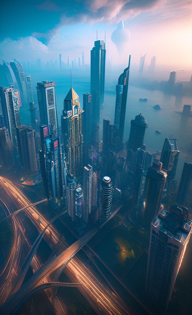 Modern skyscrapers and traditional street markets in Mumbai